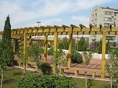 優(yōu)良的景觀花架哪里有,仿古實木花架